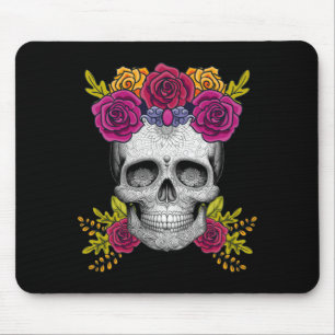 Mens Mexican Day Of Government Agencyd Sugar Skull Mouse Mat