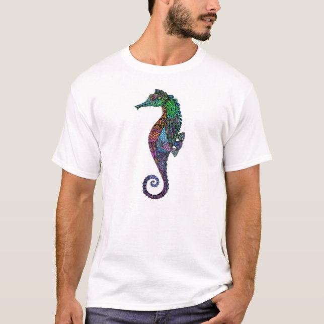 Mens Mister Electric Seahorse Shirts (Front)