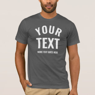 Mens Modern Elegant Short Sleeve Asphalt Grey Best T-Shirt