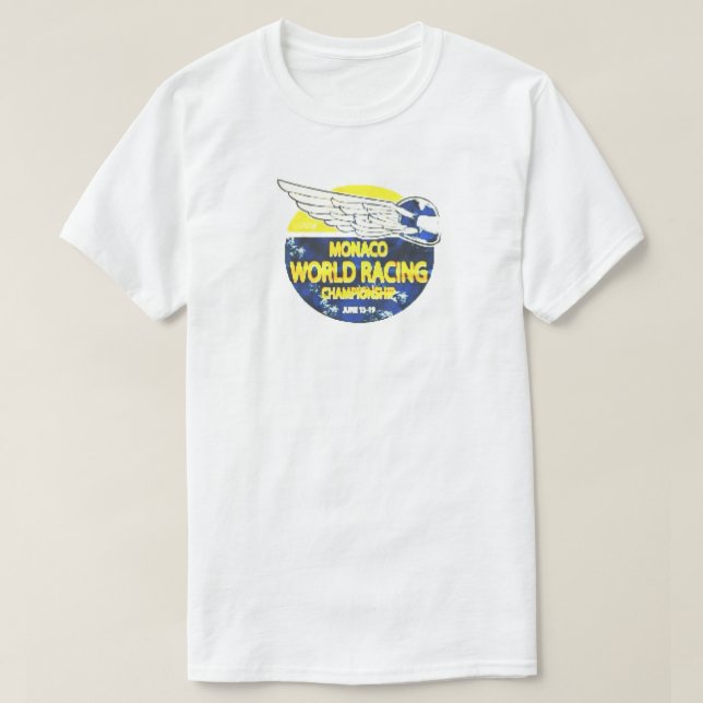 Men's MONACO WORLD RACING CHAMPIONSHIP T-Shirt (Design Front)