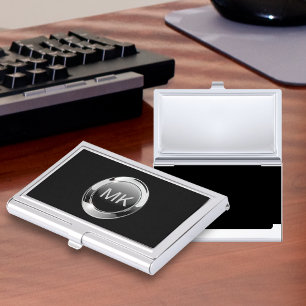 Men's Monogram Business Card Case
