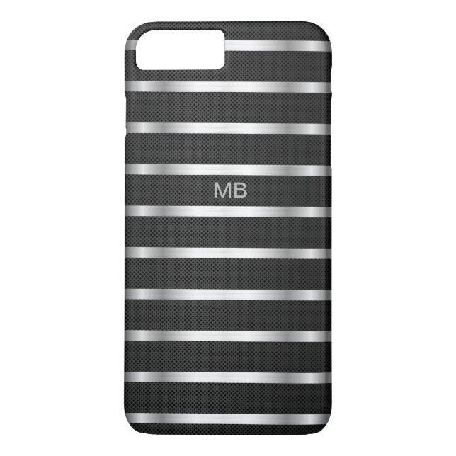 Mens Monogram Business Case-Mate iPhone Case (Back)