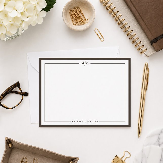 Mens Monogram Card (Creator Uploaded)