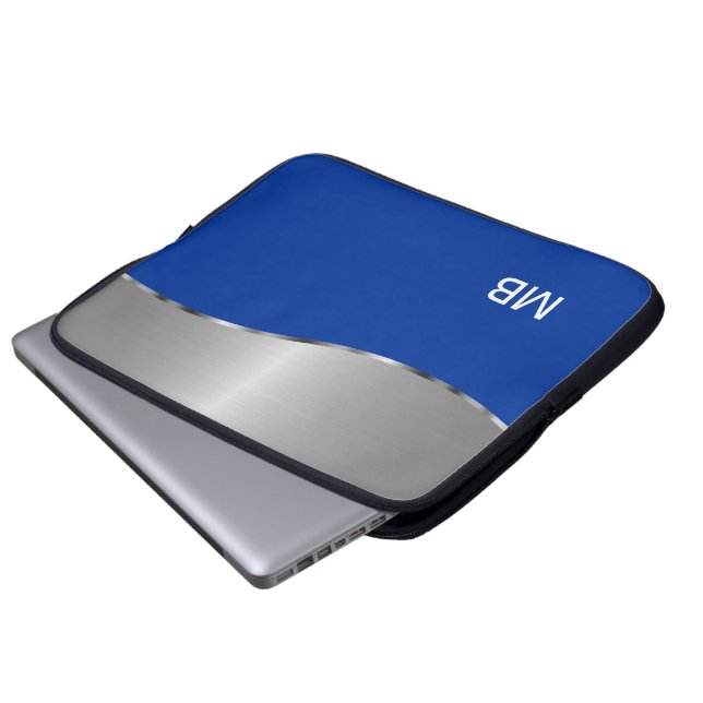 Mens Monogram Laptop Sleeve (Front Bottom)