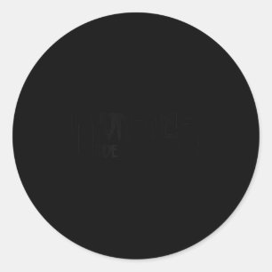 Mens Monster Mode - Gym Fitness Workout Motivation Classic Round Sticker