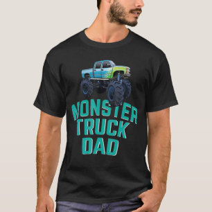 Mens Monster Truck Dad Monster Truck Jam Competiti T-Shirt