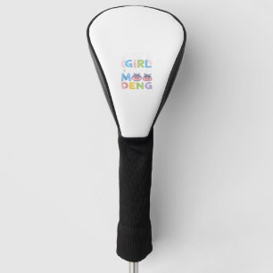 Mens MooDeng Just a Girl Who Loves Moo Deng Funny Golf Head Cover