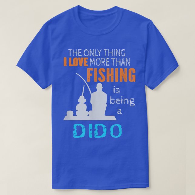 Mens More Than Love Fishing Dido Ukraine Ukrainian T-Shirt (Design Front)