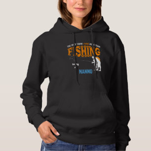 Mens More Than Love Fishing Nanno Special Grandpa Hoodie
