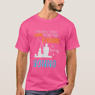 Mens More Than Love Fishing Nonno Italy Italian Gr T-Shirt