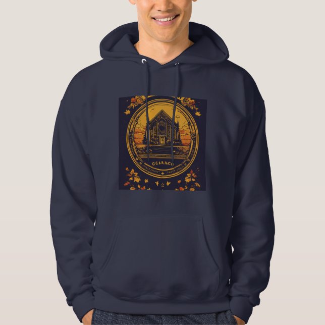 Men's Motivational Graphic Hoodie - Inspire Your J (Front)