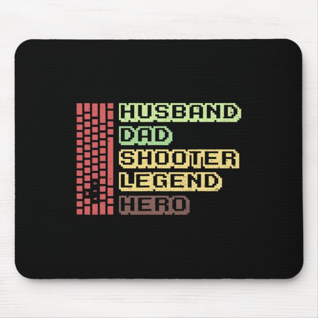 Mens Mouse Gamer Design For Your Computer Gaming H Mat (Front)