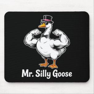 Mens mr silly goose bridge to be wedding party mouse mat