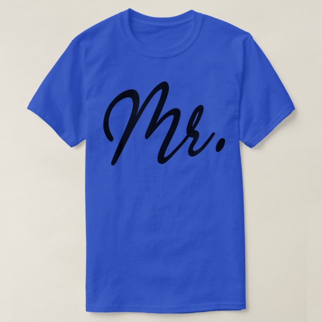 Mens Mr  T-Shirt (Design Front)