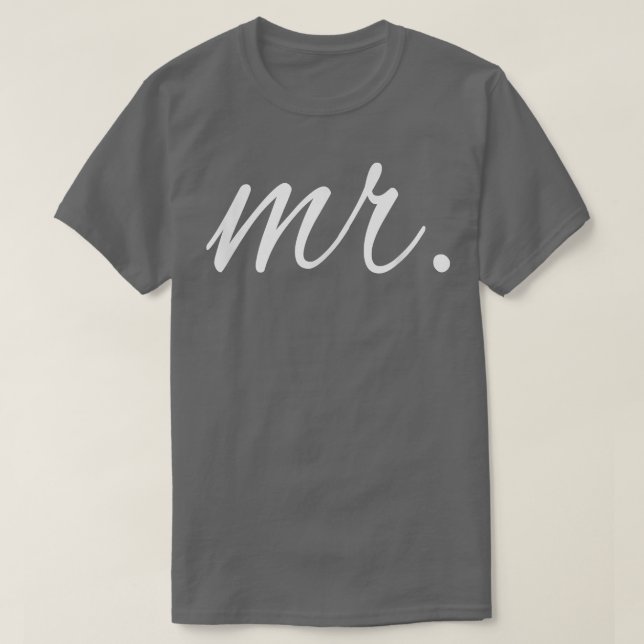 Mens Mr Tshirt (Design Front)