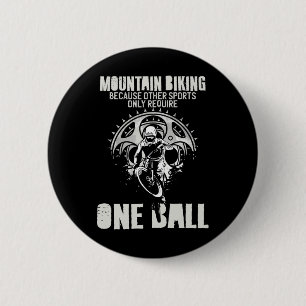 Mens Mtb Saying Gift - Downhill Bike - Mountain Bi 6 Cm Round Badge