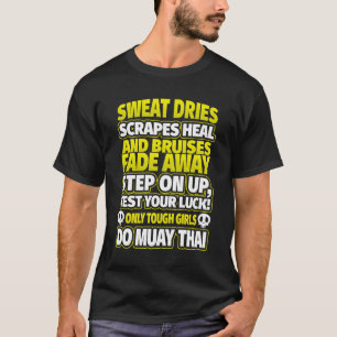 Men'S Muay Thai Fighter Tough Guys Muay Thai T-Shirt