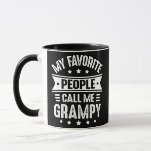 Mens My Favorite people call me Grampy Father's Mug