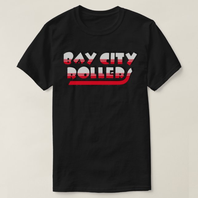 Mens My Favourite Band Bay City Rollers Music Rock T-Shirt (Design Front)