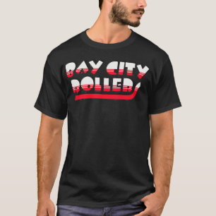 Mens My Favourite Band Bay City Rollers Music Rock T-Shirt