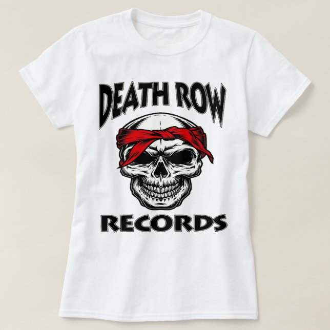 Mens My Favourite Death Row Records Vintage Photog T-Shirt (Design Front)