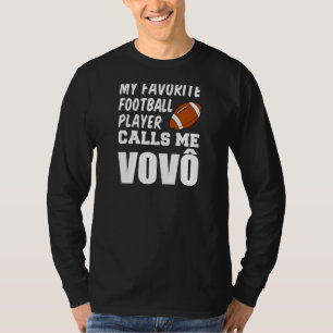 Mens My Favourite Football Player Calls Me Vovo Po T-Shirt