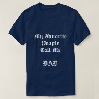 Men's My Favourite People navy blue t-shirt