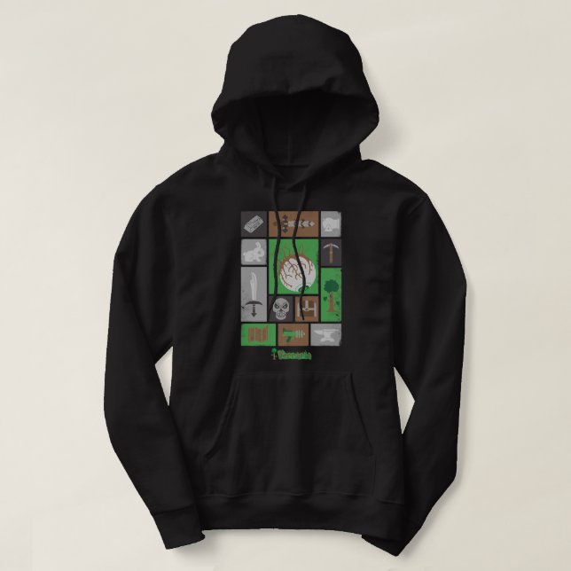 Mens My Favourite Terraria Gift For Birthday Hoodie (Design Front)