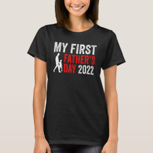 Mens My First Father's Day 2022 For Husband First T-Shirt