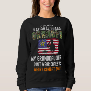Mens My Granddaughter Wears Combat Boots National Sweatshirt