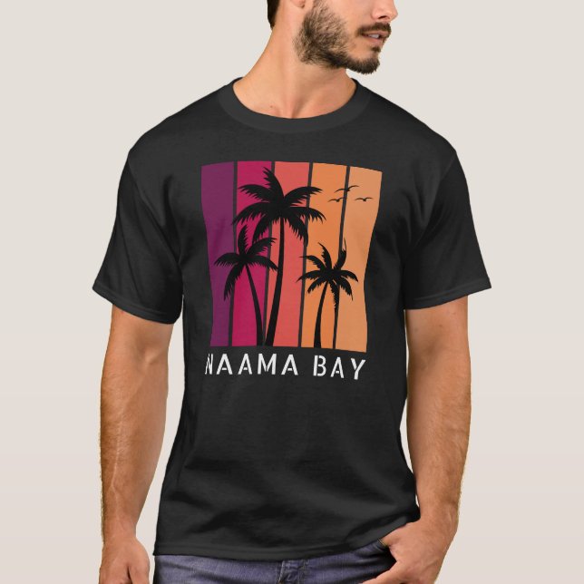 Men's Naama Bay Vintage Sunset T-Shirt (Front)
