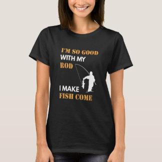 Mens Nature Outdoor Bass Lake Fishing Fisher Men T-Shirt