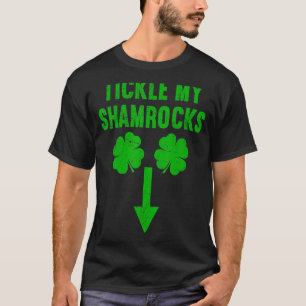 Mens Naughty St Patricks Day Dirty Humour Mens Tic T-Shirt