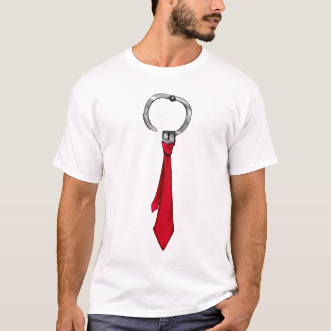 Men's Neck Tie T-Shirt (Front)