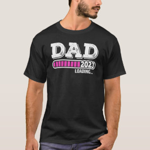 Mens New Dad 1st Time Dad Est 2023 Promoted To Dad T-Shirt