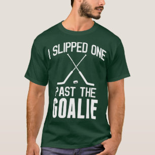 Mens New First Time Dad to Be 2023 Hockey Daddy T-Shirt