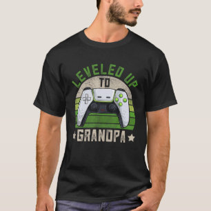 Mens New Gamer Grandpa Apparel, Fun Pregnancy Anno T-Shirt