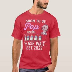 Mens New Grandpa s, Pregnancy Announcement Soon To T-Shirt
