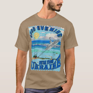 Mens New Postage Stamp  Ukrainian Farmer Tractor P T-Shirt