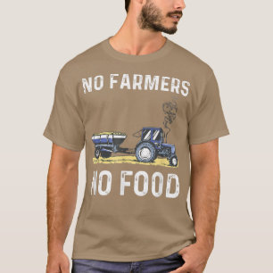 Mens No Farmers No Food T-Shirt