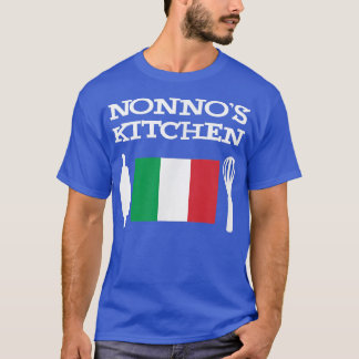 Mens Nonno's Kitchen Italian Grandpa  T-Shirt