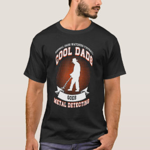 Mens Normal Dads Watching Football Cool Dads Goes T-Shirt