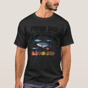 Mens Ocean Scientist for Marine Science and Marine T-Shirt