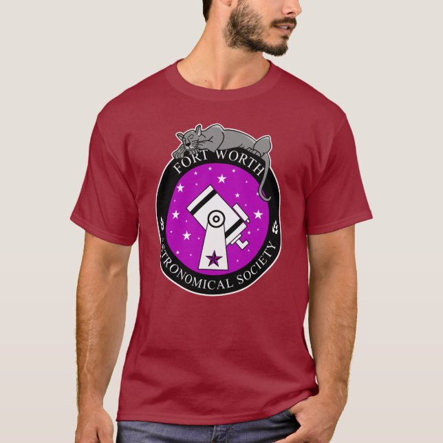 Men's Official Logo Shirt Maroon (Front)