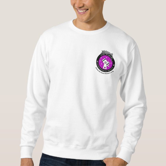 Men's Official Logo Sweatshirt White (Front)