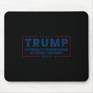 Mens Officially Unburdened By What Has Been Trump Mouse Mat