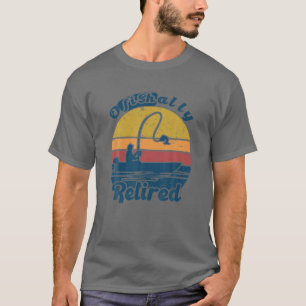 Mens Ofishally Retired 2022 Vintage Funny Retireme T-Shirt