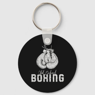 Mens Old School Boxing Clic Fighting Key Ring
