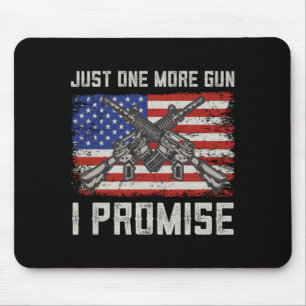 Mens One More Promise Aamerican Flag Pro 2nd Mouse Mat