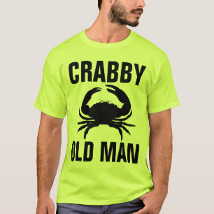 Men's OVER THE HILL BIRTHDAY "CRABBY" T-Shirts